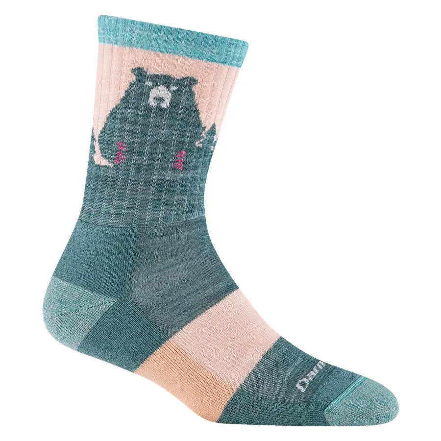 Women`S Bear Town Micro Crew Light Cushion 1