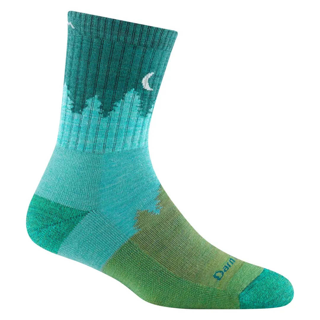 Women's Treeline Micro Crew Midweight Hiking Sock 1
