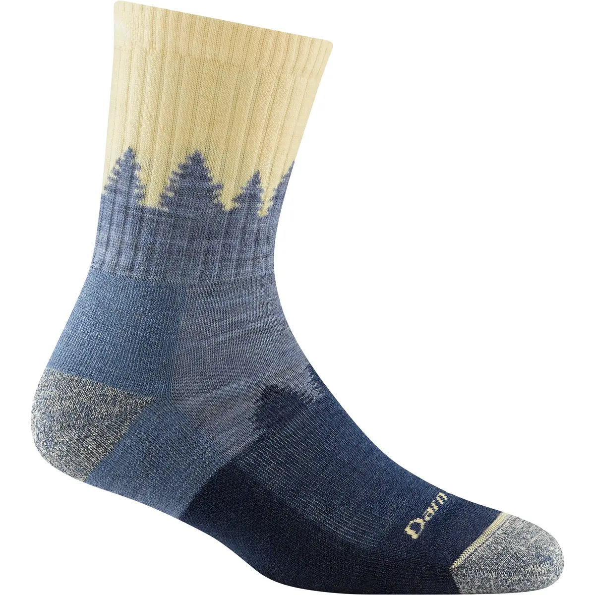 Women's Treeline Micro Crew Midweight Hiking Sock 1
