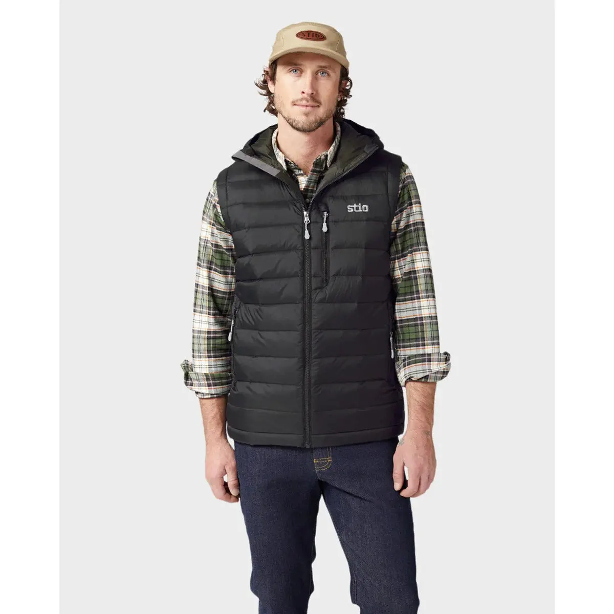 Men's Hometown Down Hooded Vest 1
