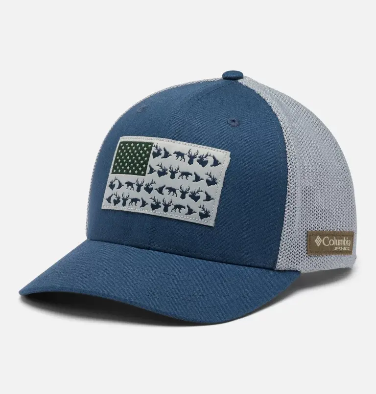 Phg Game Flag Mesh Ball Cap - High Crown 1