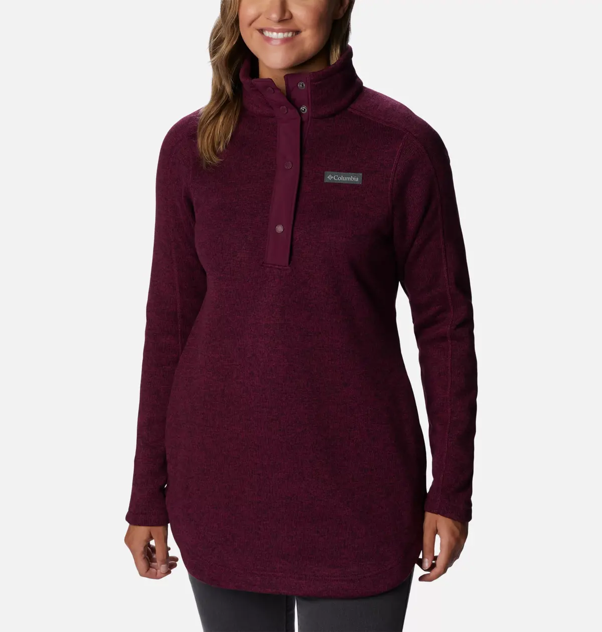 Women's Sweater Weather Fleece Tunic 1