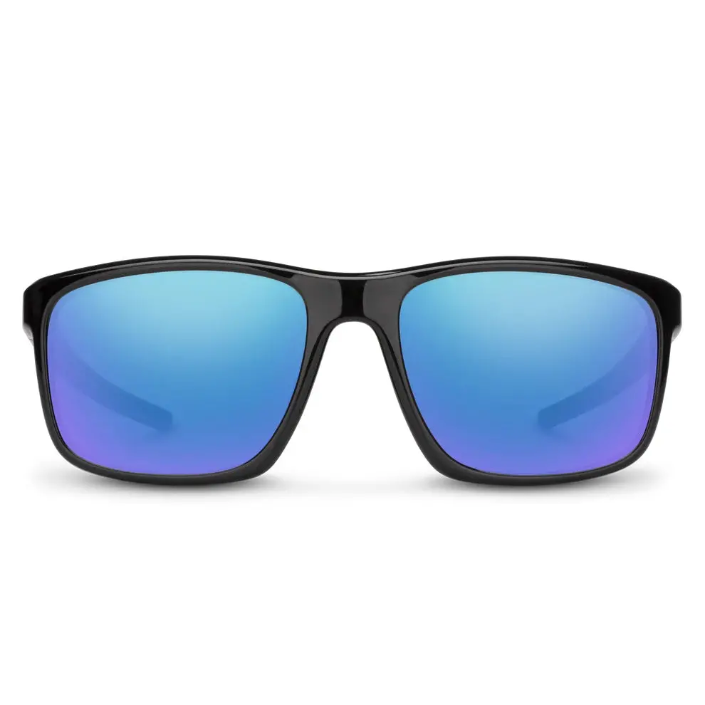 Respek: Black With Polarized Blue Mirror Lens 2