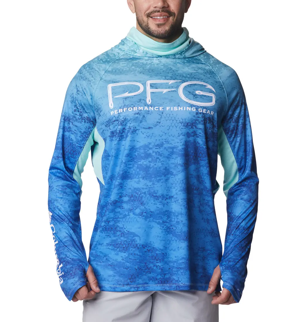 Men's Pfg Super Terminal Tackle Vent Hoodie 1