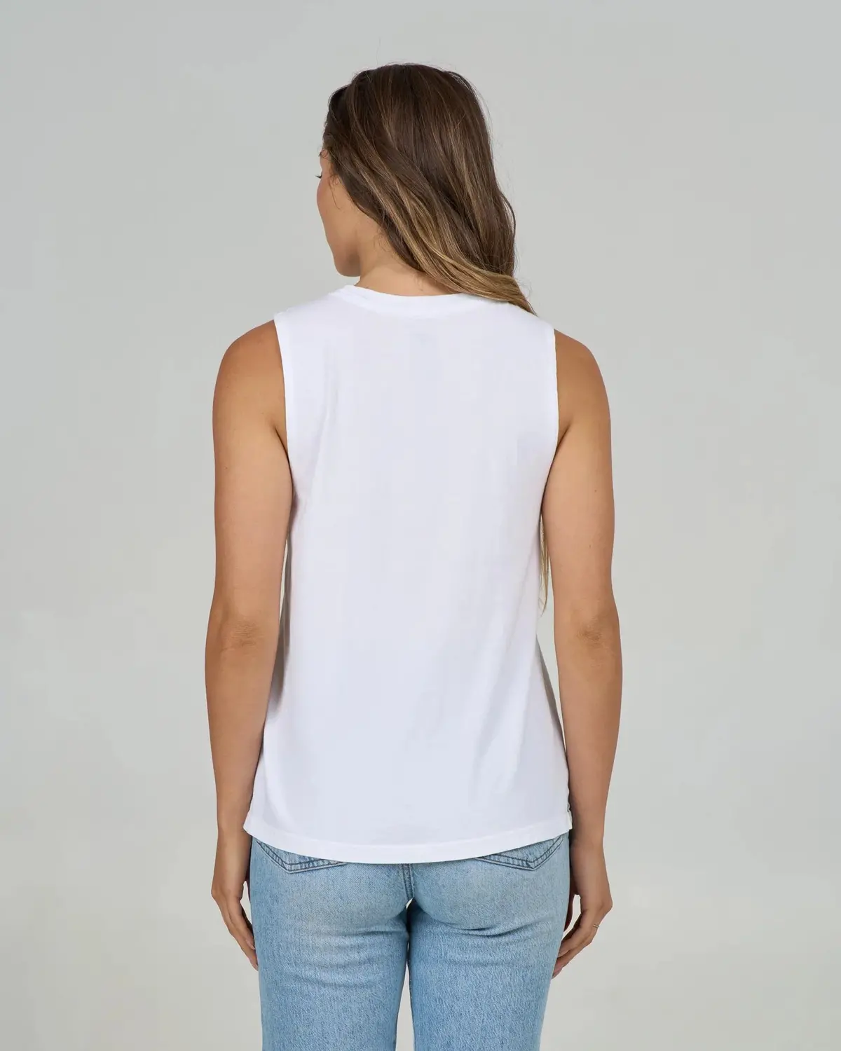 Women's Keyhole Muscle Tank 2