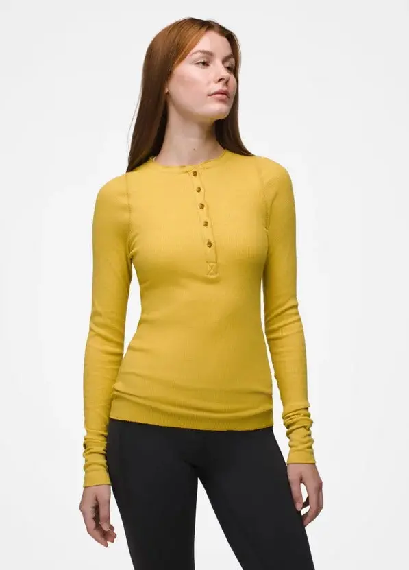 Women's Touchstone Henley Long Sleeve Shirt 1