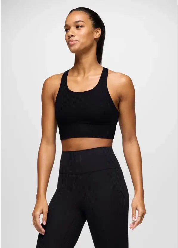 Women's Luxara Rib Racerback Bralette 1