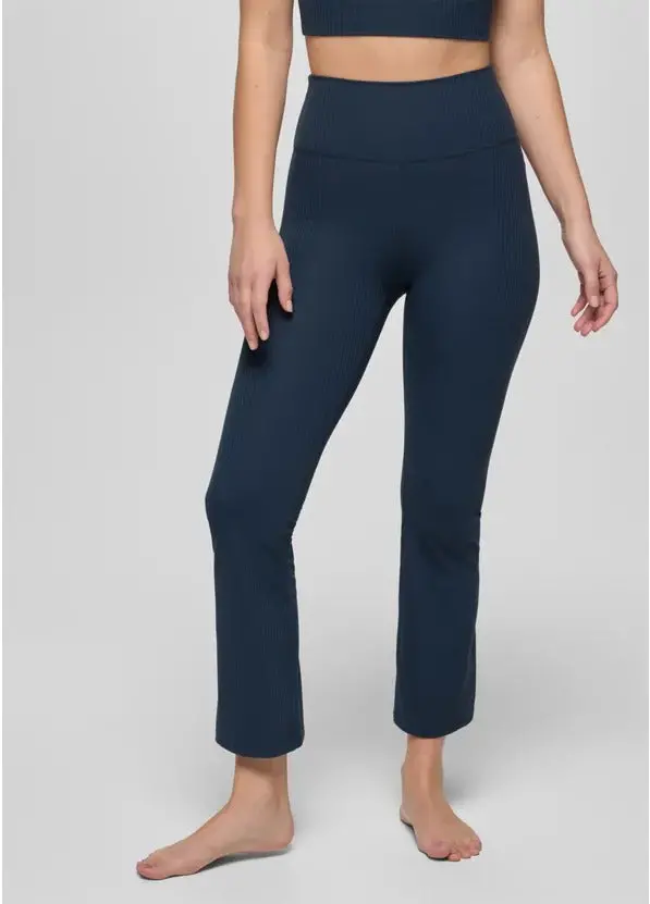 Women's Luxara Rib Flare Crop Pant 2