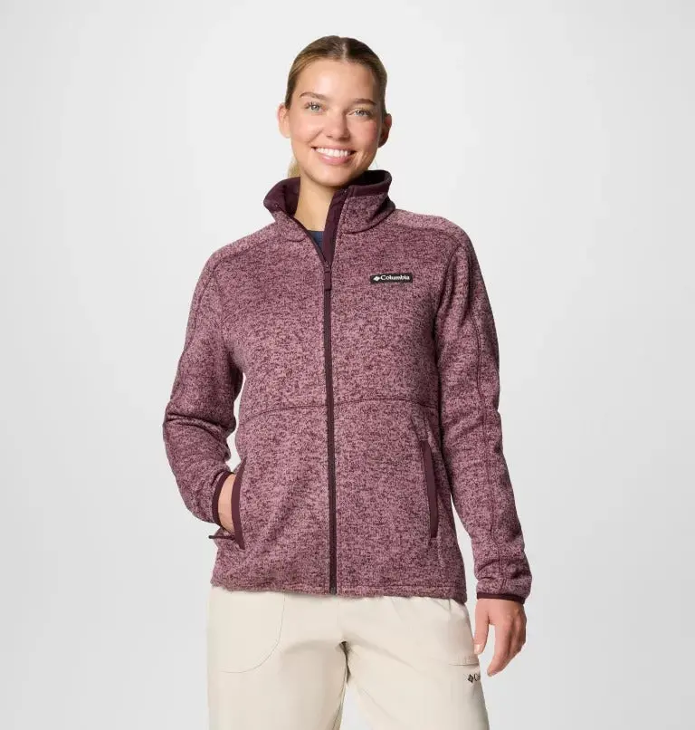 Women's Sweater Weather Ii Full Zip Jacket 1