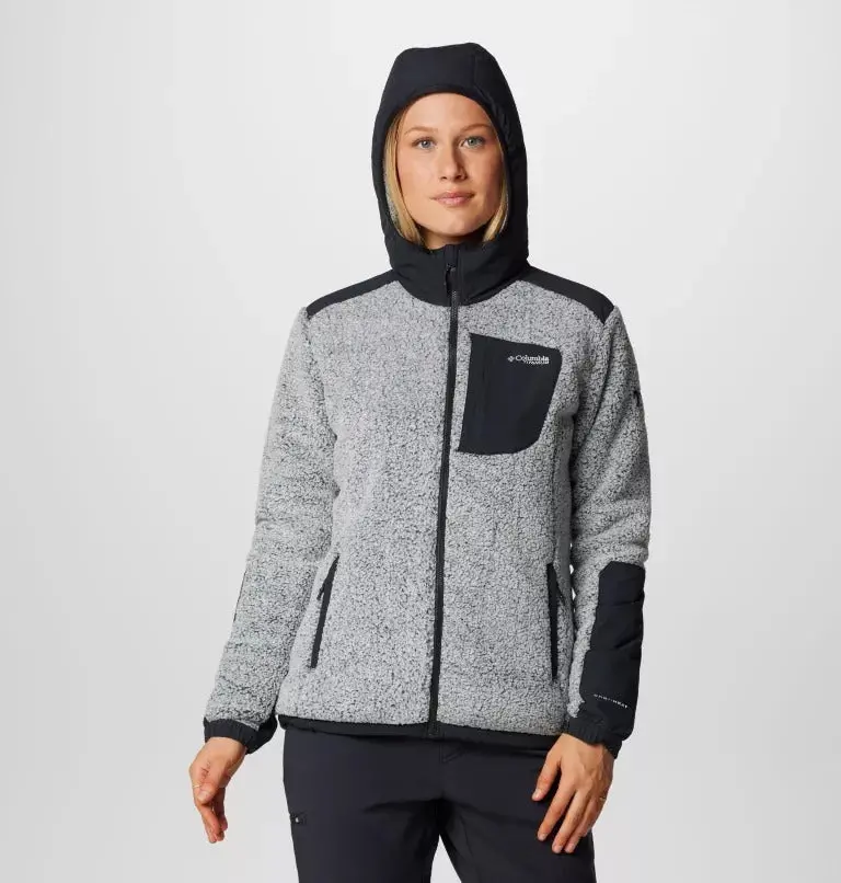 Women's Arctic Crest Sherpa Full Zip Fleece Jacket 3