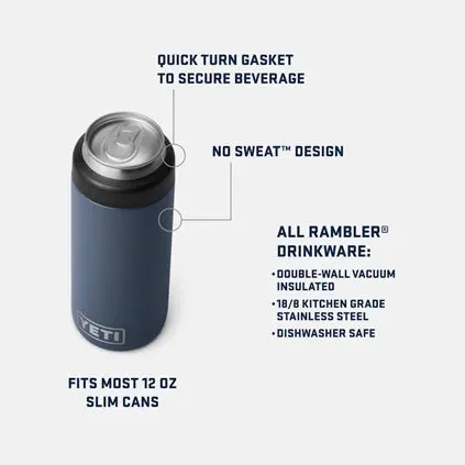 Rambler 12 Oz. Colster Slim Can Cooler 2
