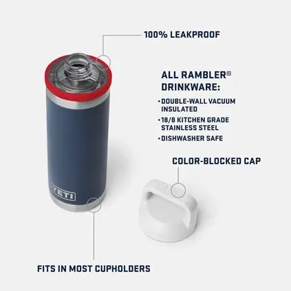 Rambler 18 Oz. Water Bottle With Chug Cap 2