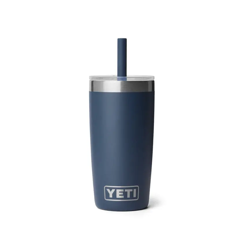 Rambler Jr 10Oz Tumbler With Silicone Straw 1