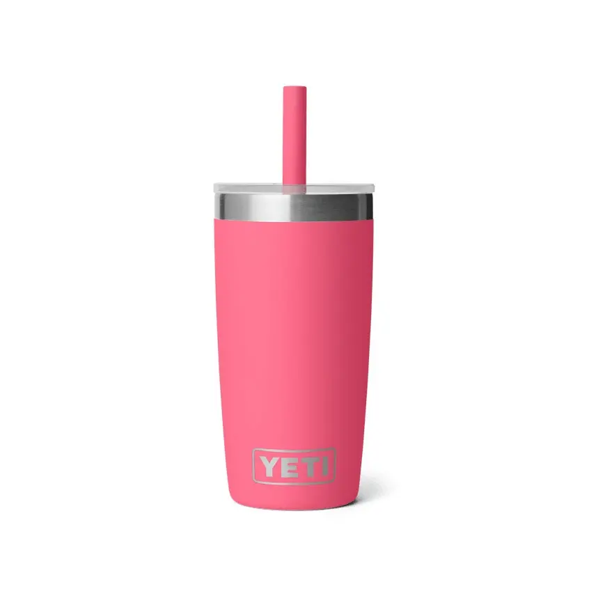 Rambler Jr 10Oz Tumbler With Silicone Straw 1