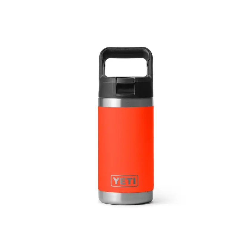 Rambler Jr 12 Oz. Water Bottle With Black Straw Cap 1