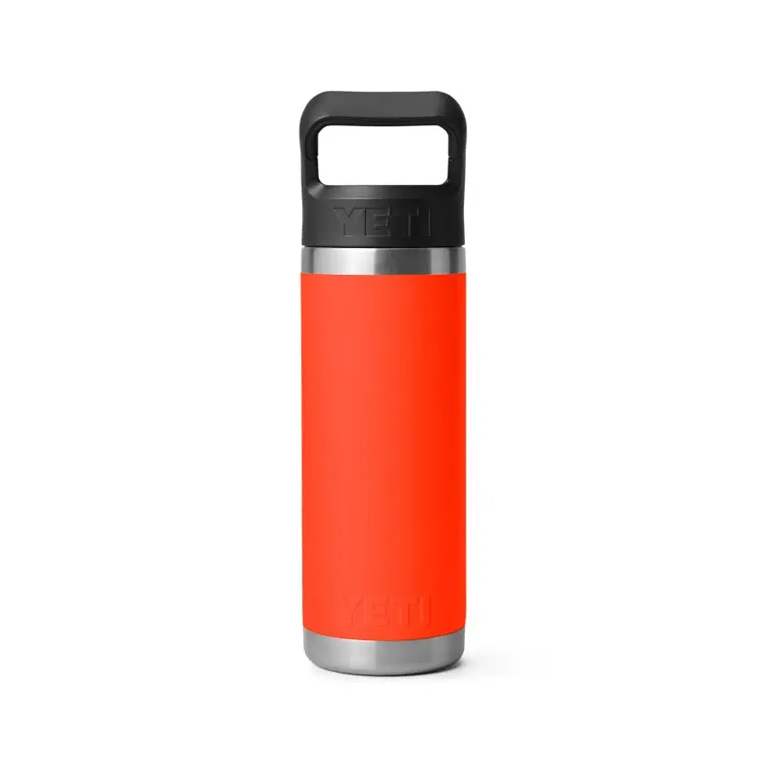 Rambler 18 Oz. Water Bottle With Black Straw Cap 2