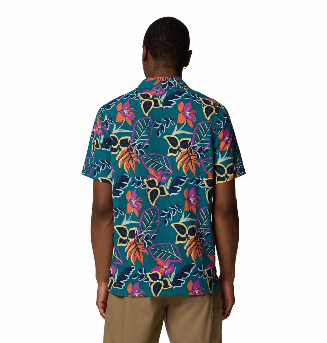 Men's Tech Trail Utility Printed Woven Short Sleeve Shirt 2