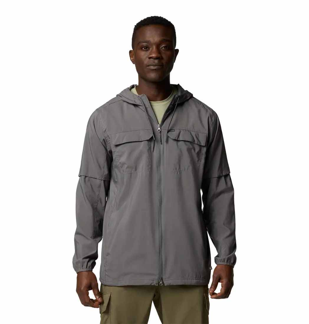 Men's Skien Valley Hooded Long Sleeve Shirt 1