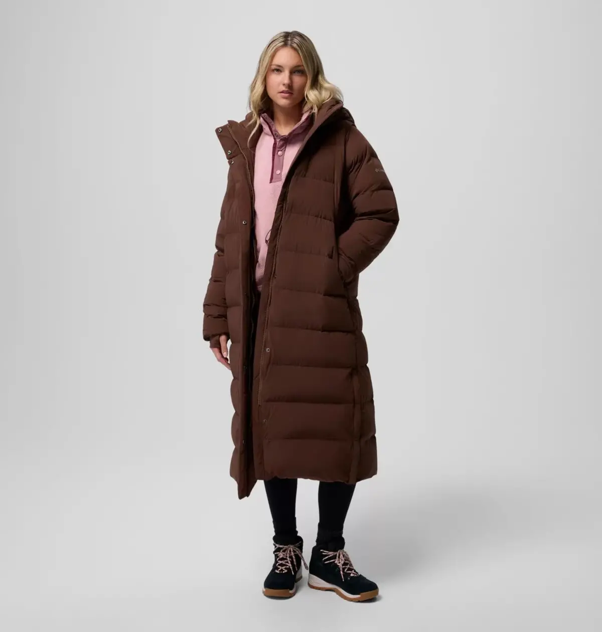 Women's Amaze Puff Long Hooded Jacket 1