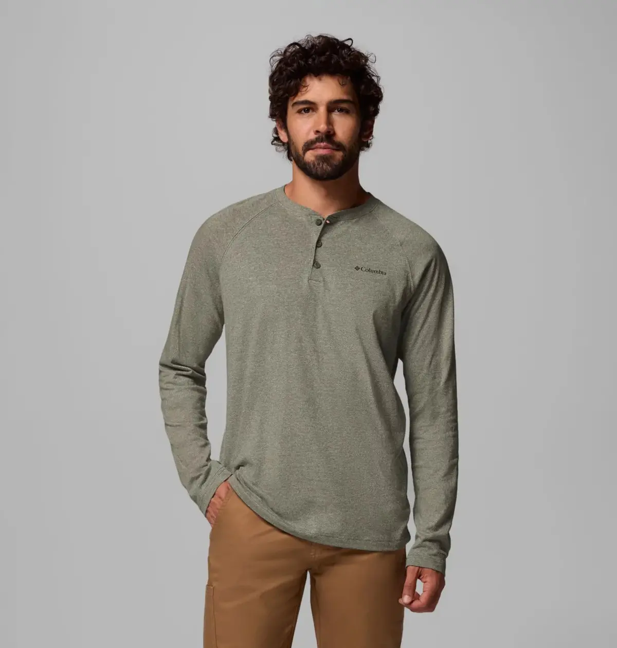 Men's Thistletown Hills Raglan Henley 1
