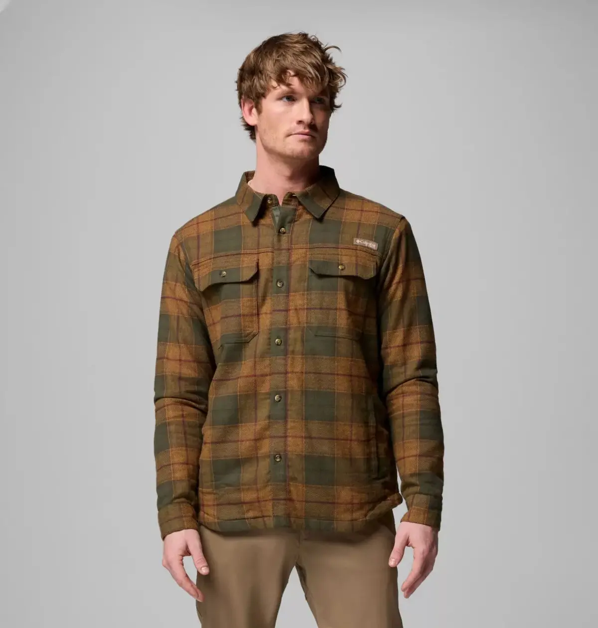 Men's Saddle Point Warm Lined Flannel 1