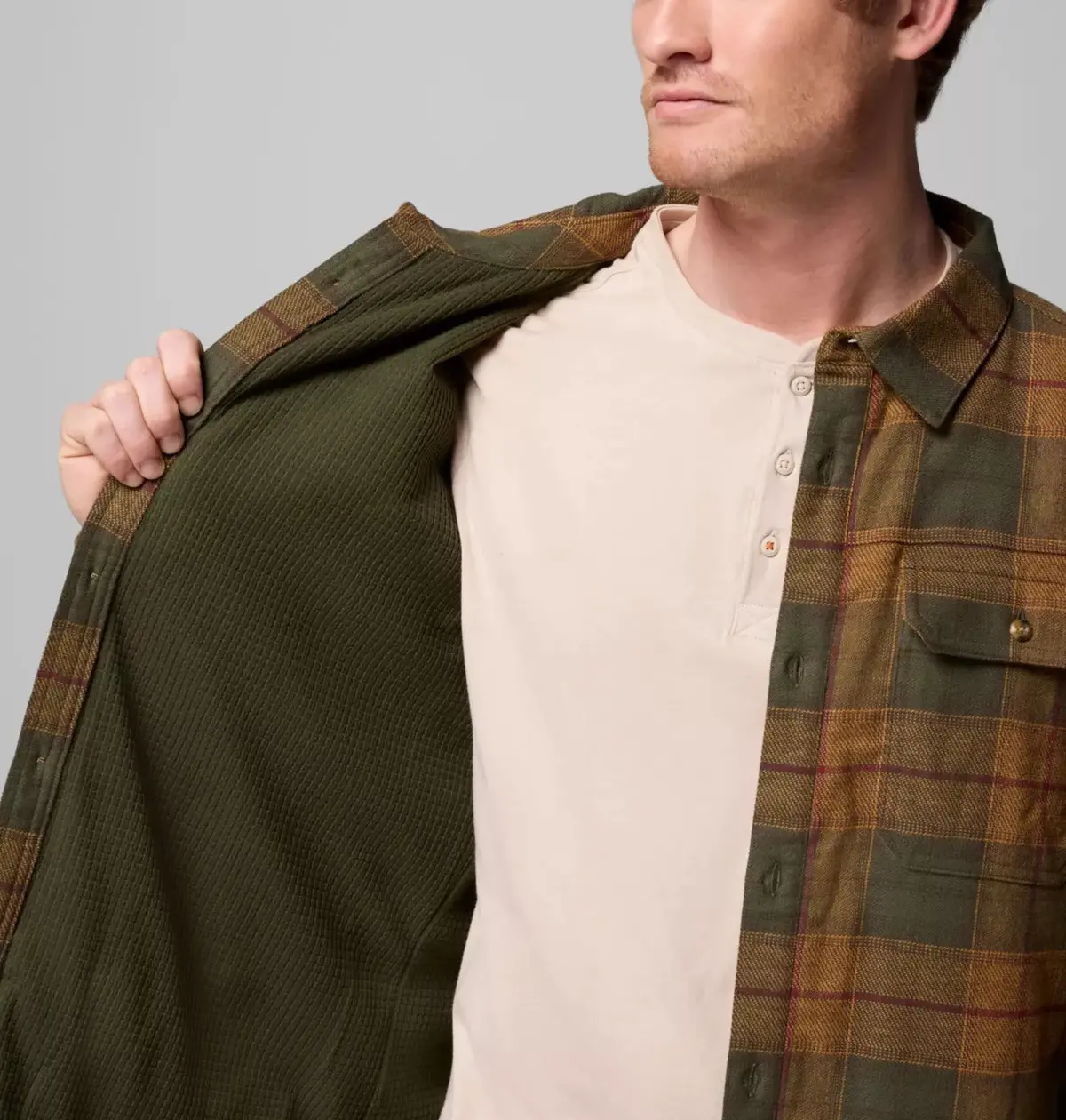 Men's Saddle Point Warm Lined Flannel 4