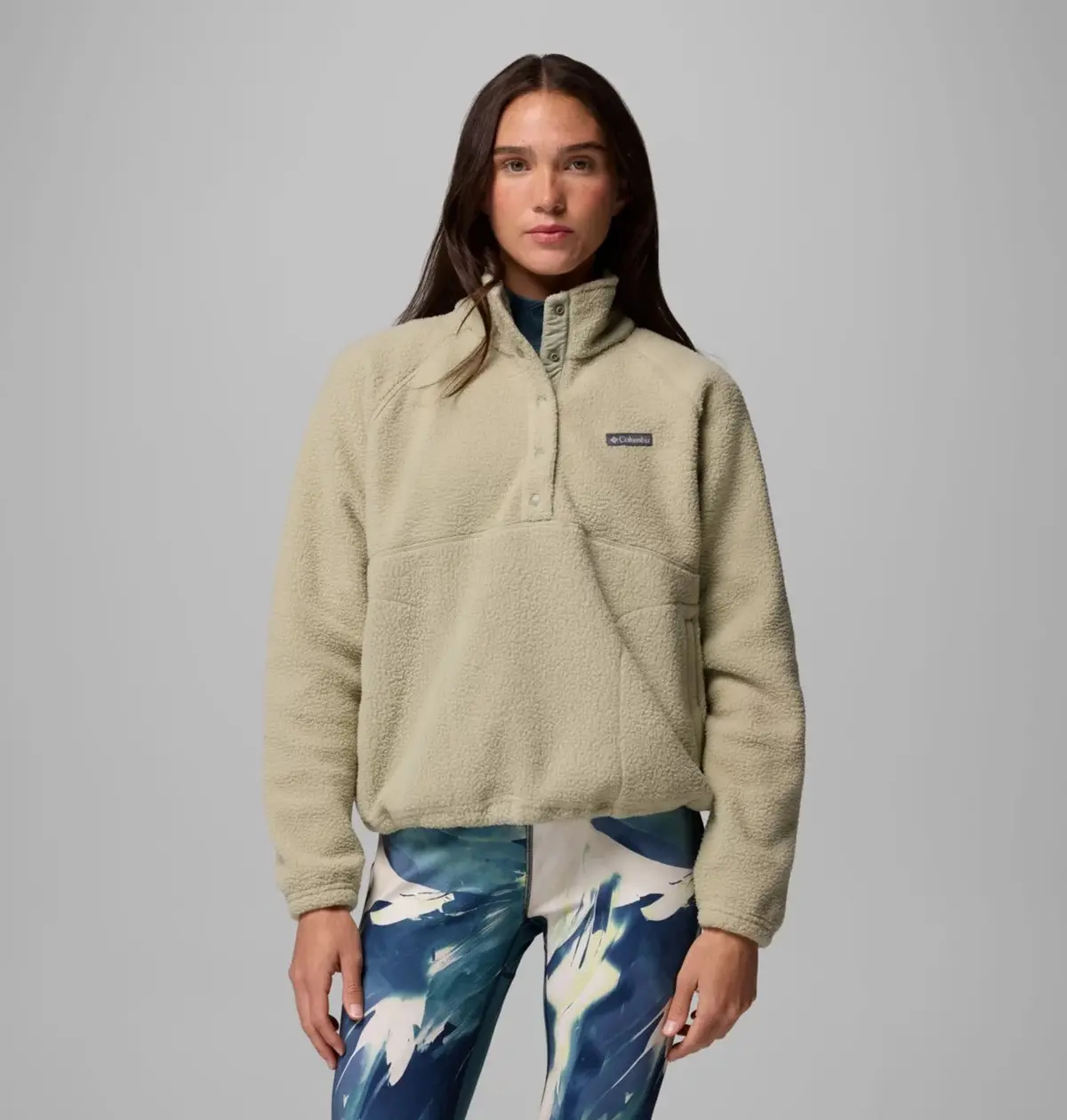 Women's Jasper Ridge Pebbled Fleece Half Snap 1