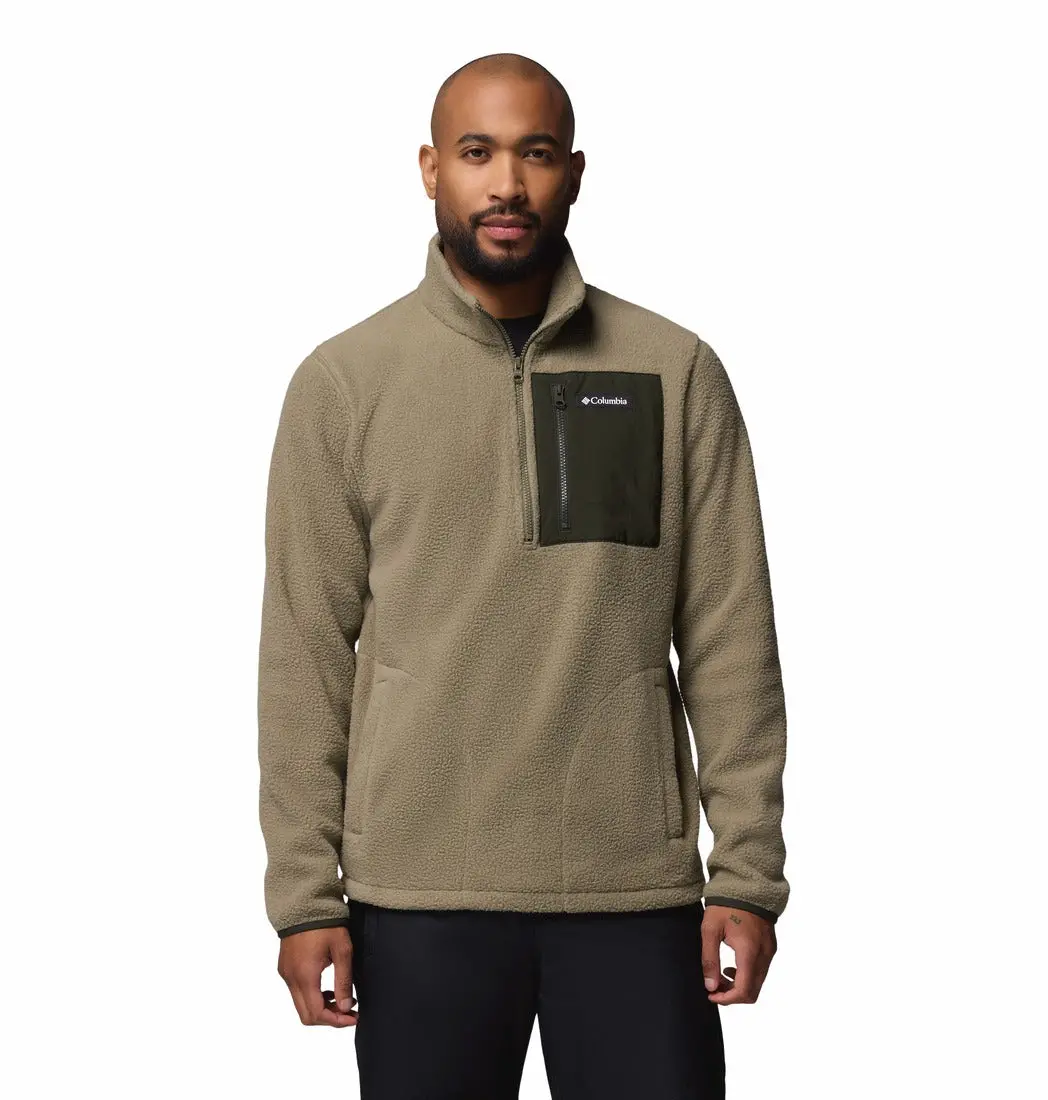 Men's Jasper Ridge Pebbled Half Zip Fleece 1