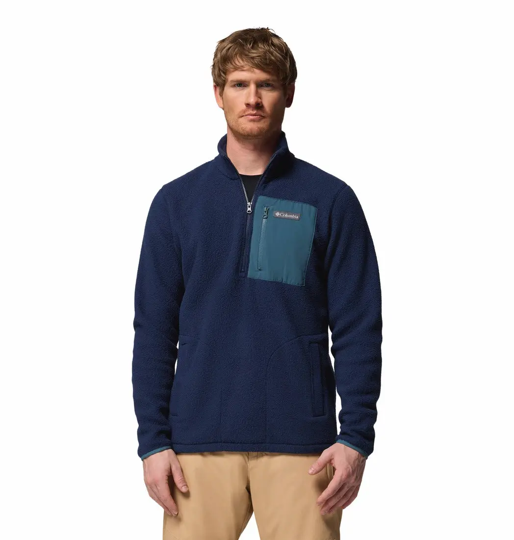 Men's Jasper Ridge Pebbled Half Zip Fleece 1