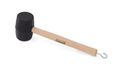 Rubber Mallet With Tent Peg Remover 1