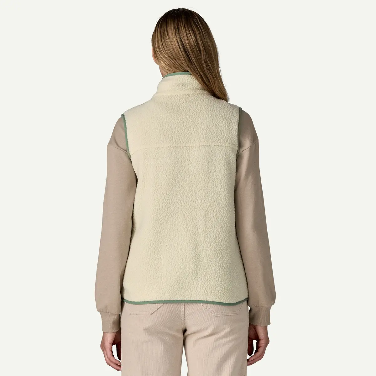 Women's Retro Pile Fleece Vest 2