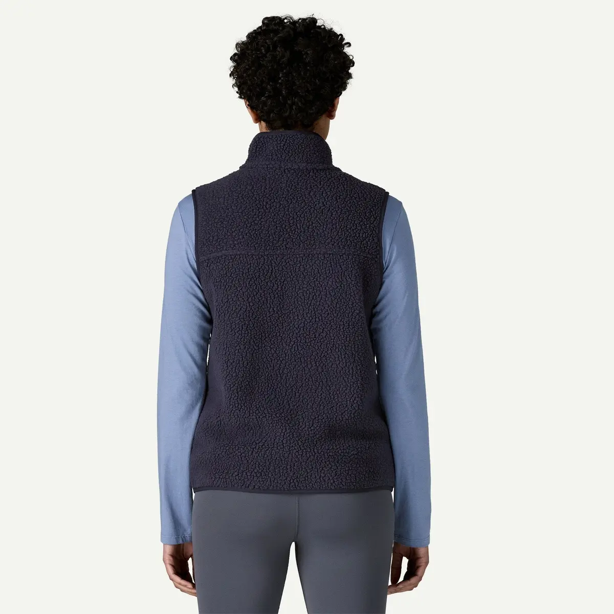 Women's Retro Pile Fleece Vest 2