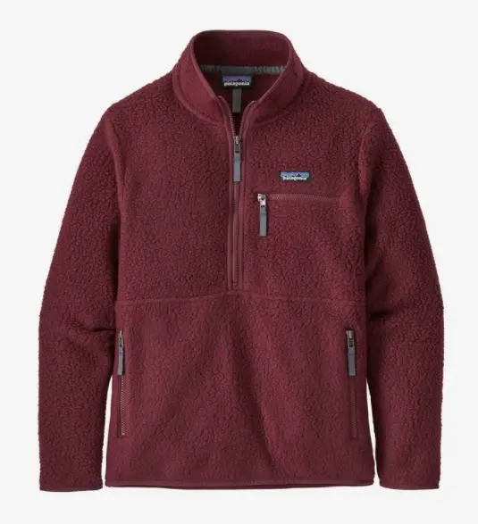 Women's Retro Pile Marsupial Pullover 1