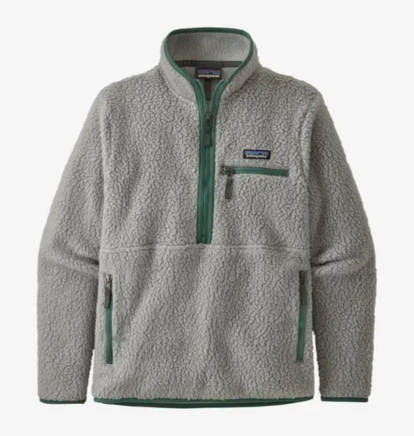 Women's Retro Pile Marsupial Pullover 1