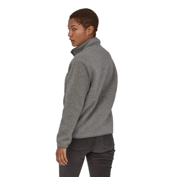 Women's Retro Pile Marsupial Pullover 2