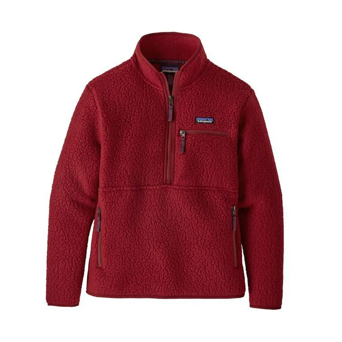 Women's Retro Pile Marsupial Pullover 1