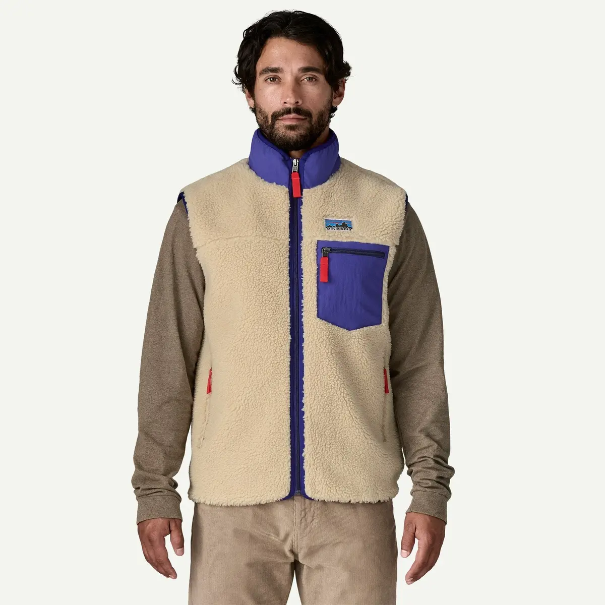 Men's Classic Retro-X Fleece Vest 1