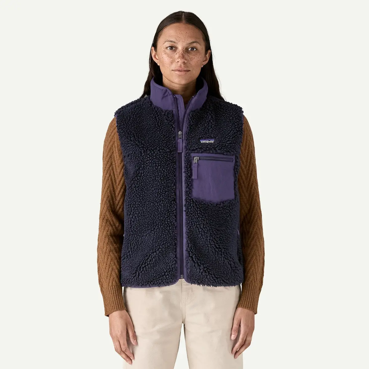 Women's Classic Retro-X Fleece Vest 2