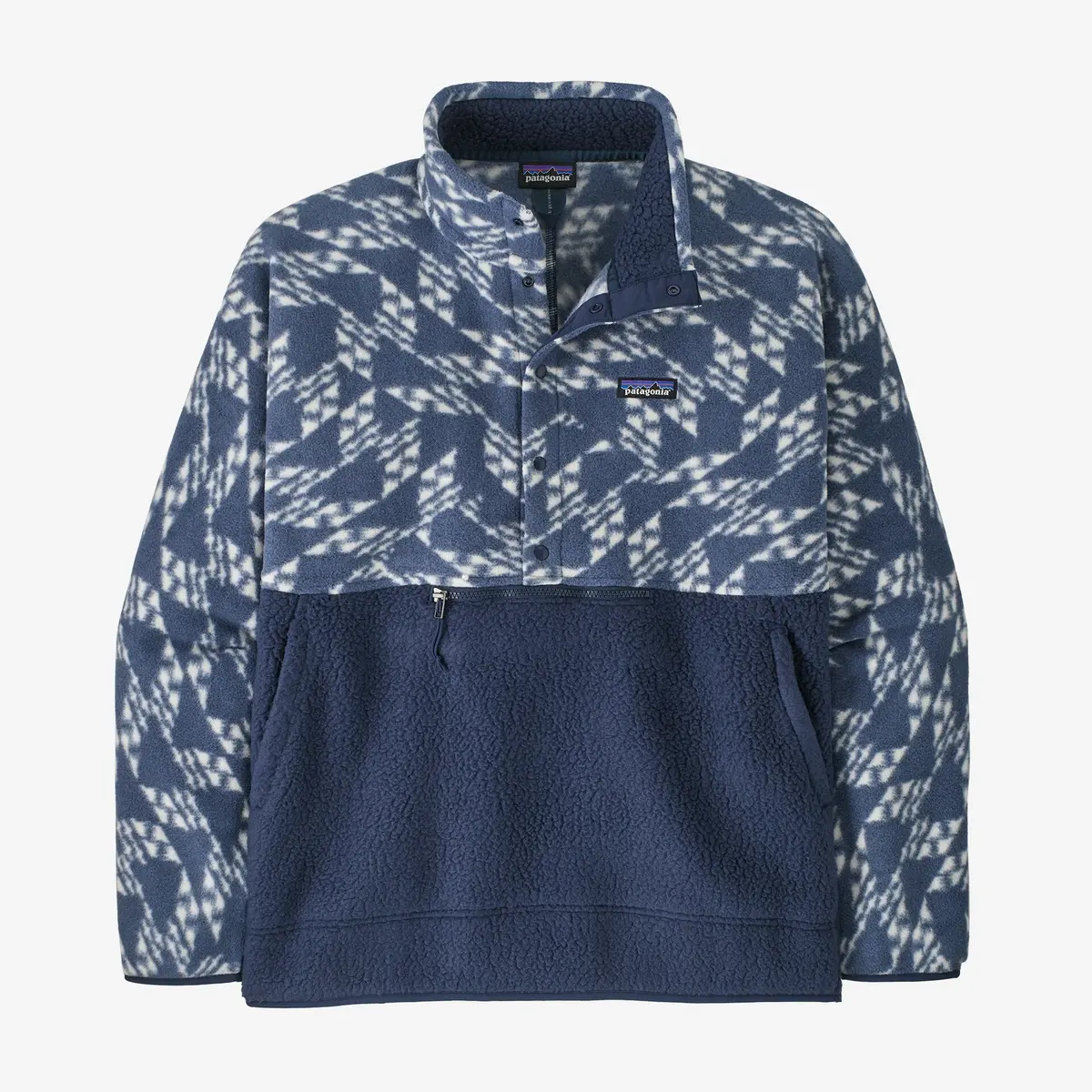 Men's Retro Pile 1/2 Snap Fleece Pullover 1
