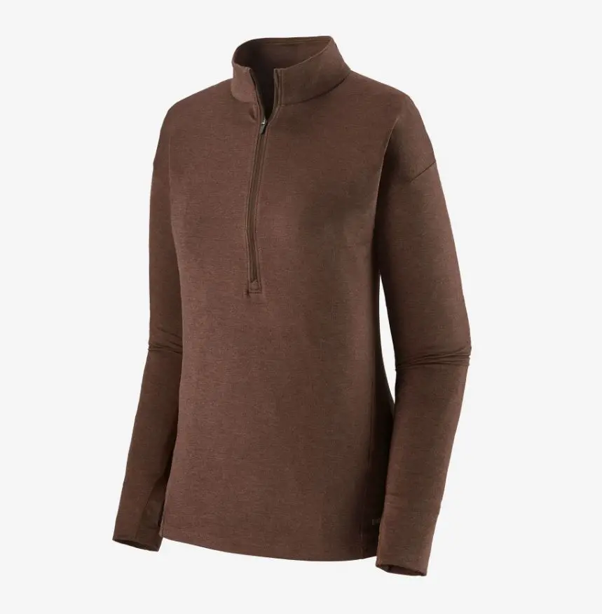 Women's Seabrook Zip Neck Long Sleeve Shirt 1