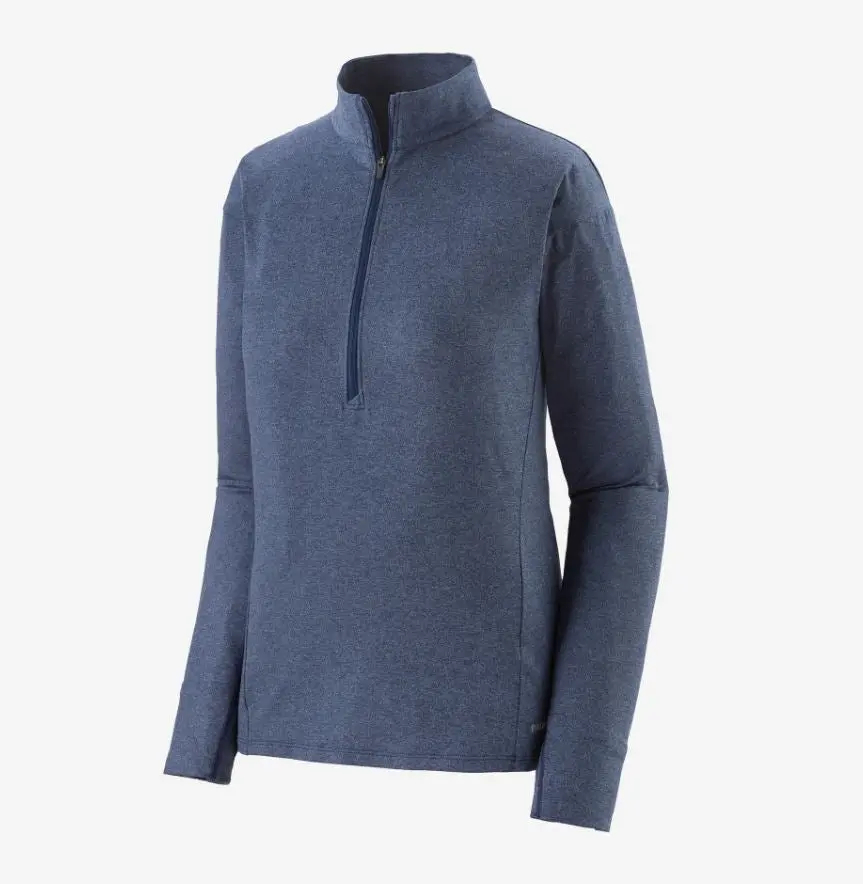Women's Seabrook Zip Neck Long Sleeve Shirt 1