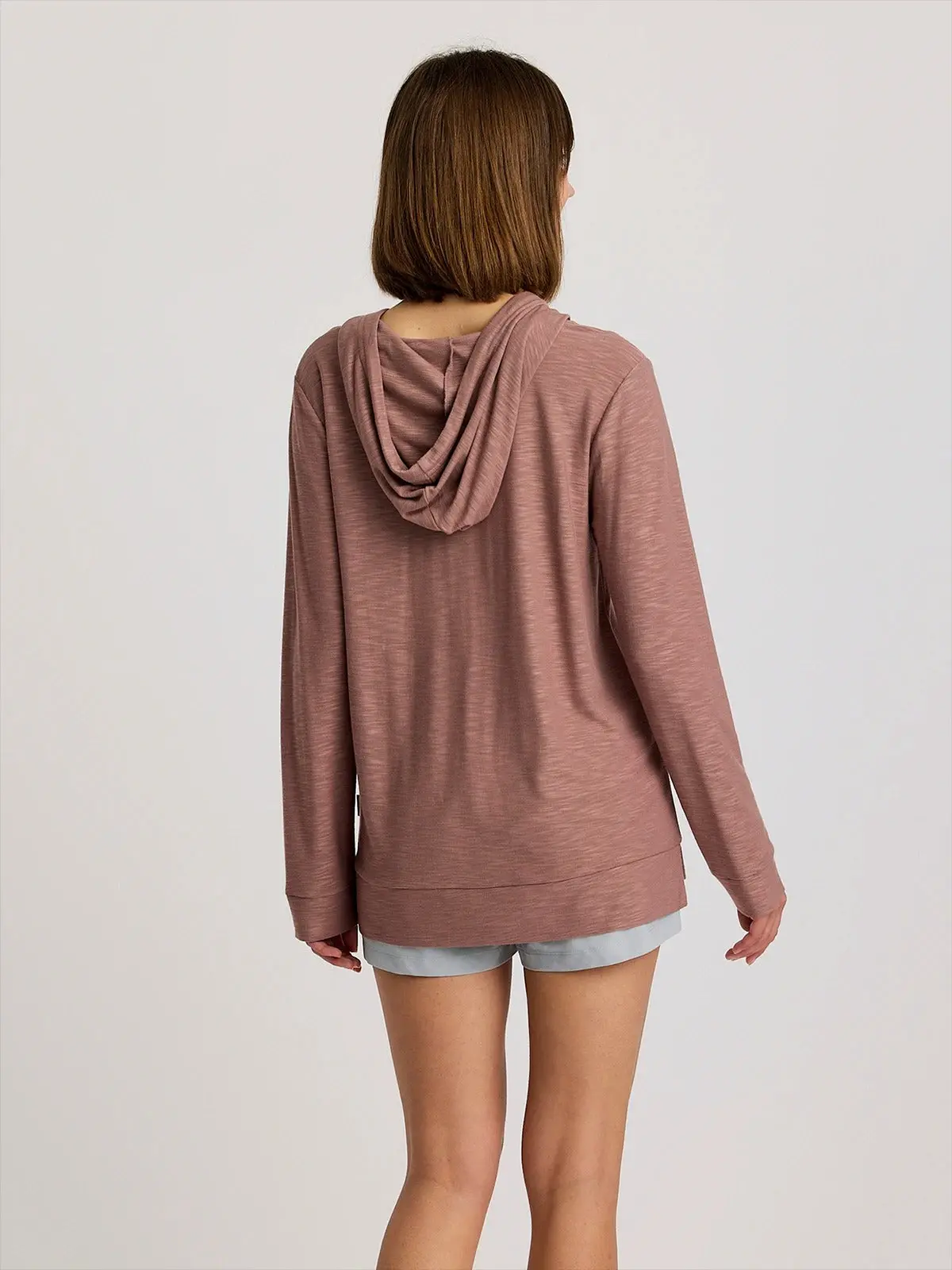 Women's Bamboo Slub Hoody 2