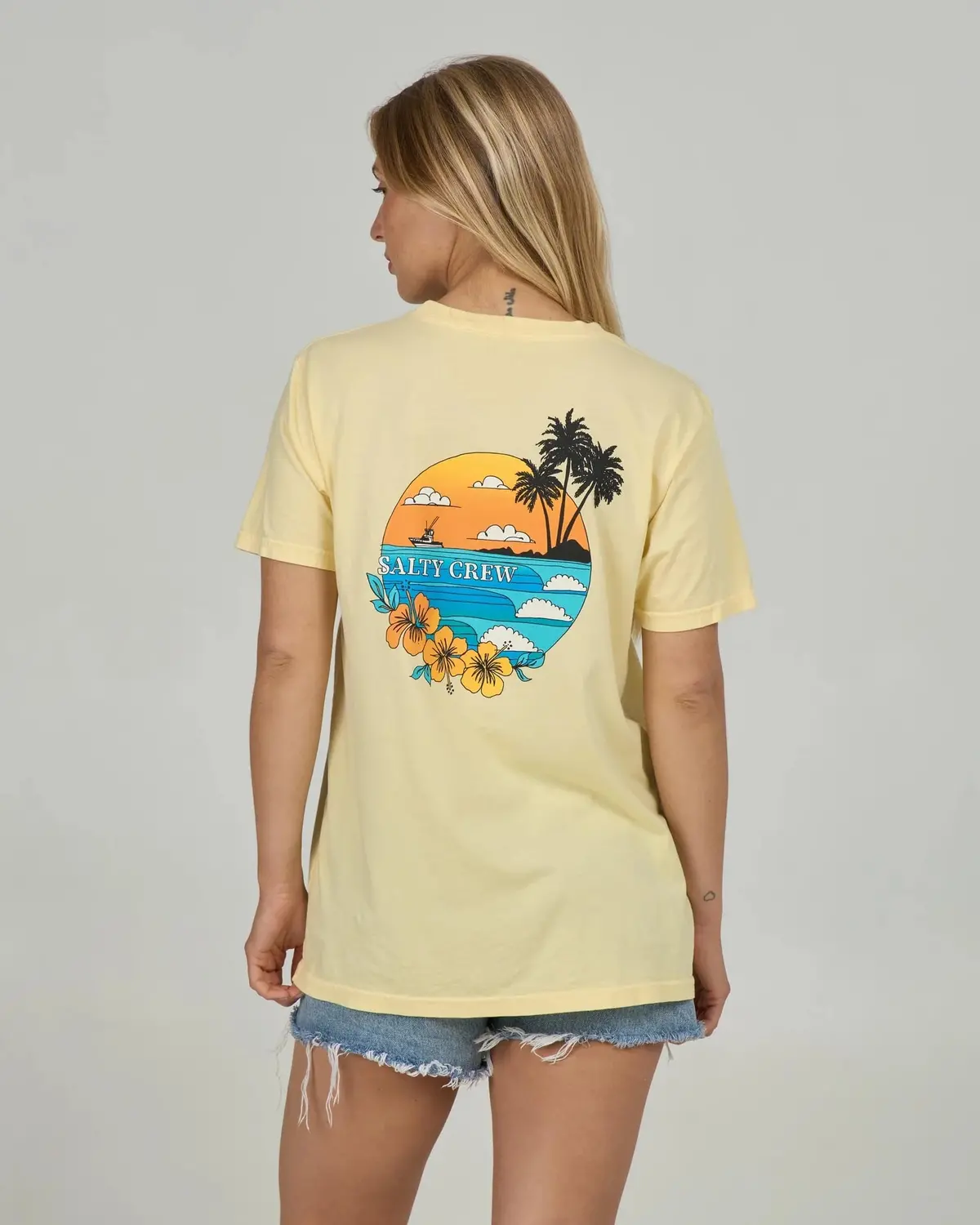 Women's Sunset Boyfriend Tee 2