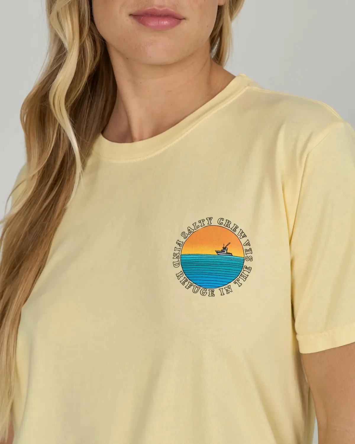 Women's Sunset Boyfriend Tee 3