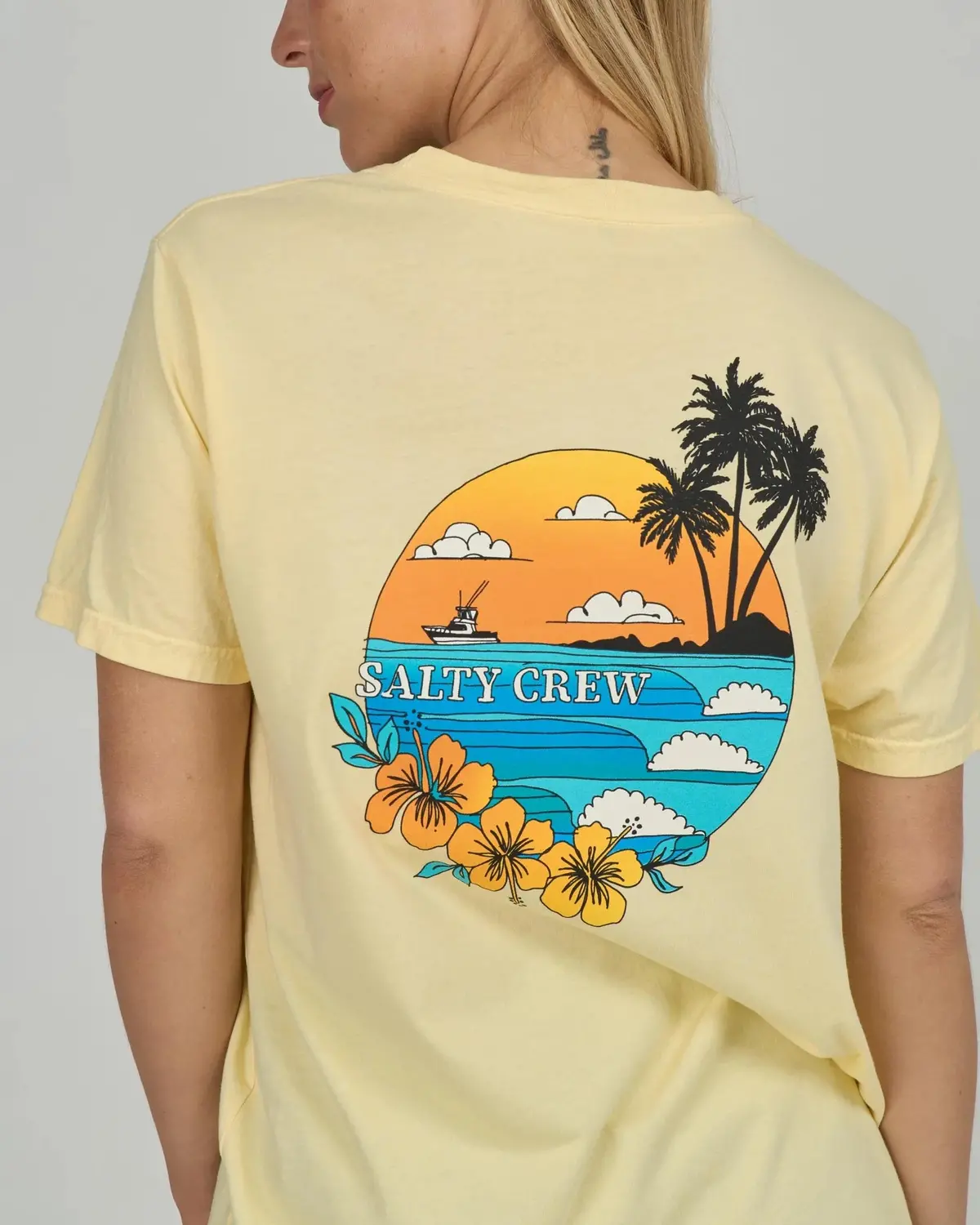Women's Sunset Boyfriend Tee 4