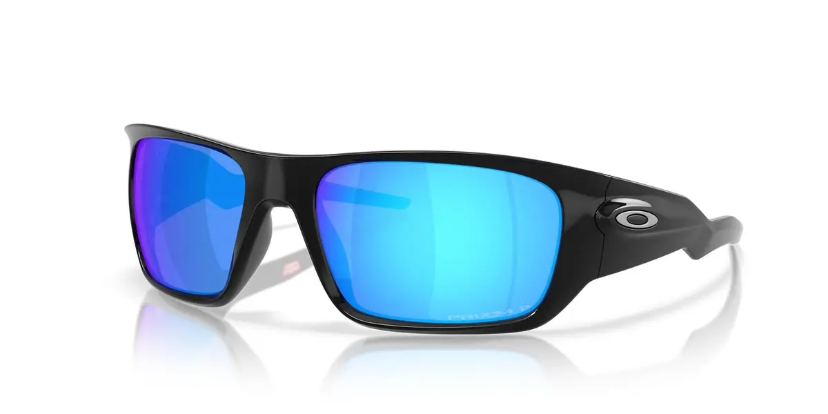 Masseter Prizm Sapphire Polarized Lens With Polished Black Frame 1