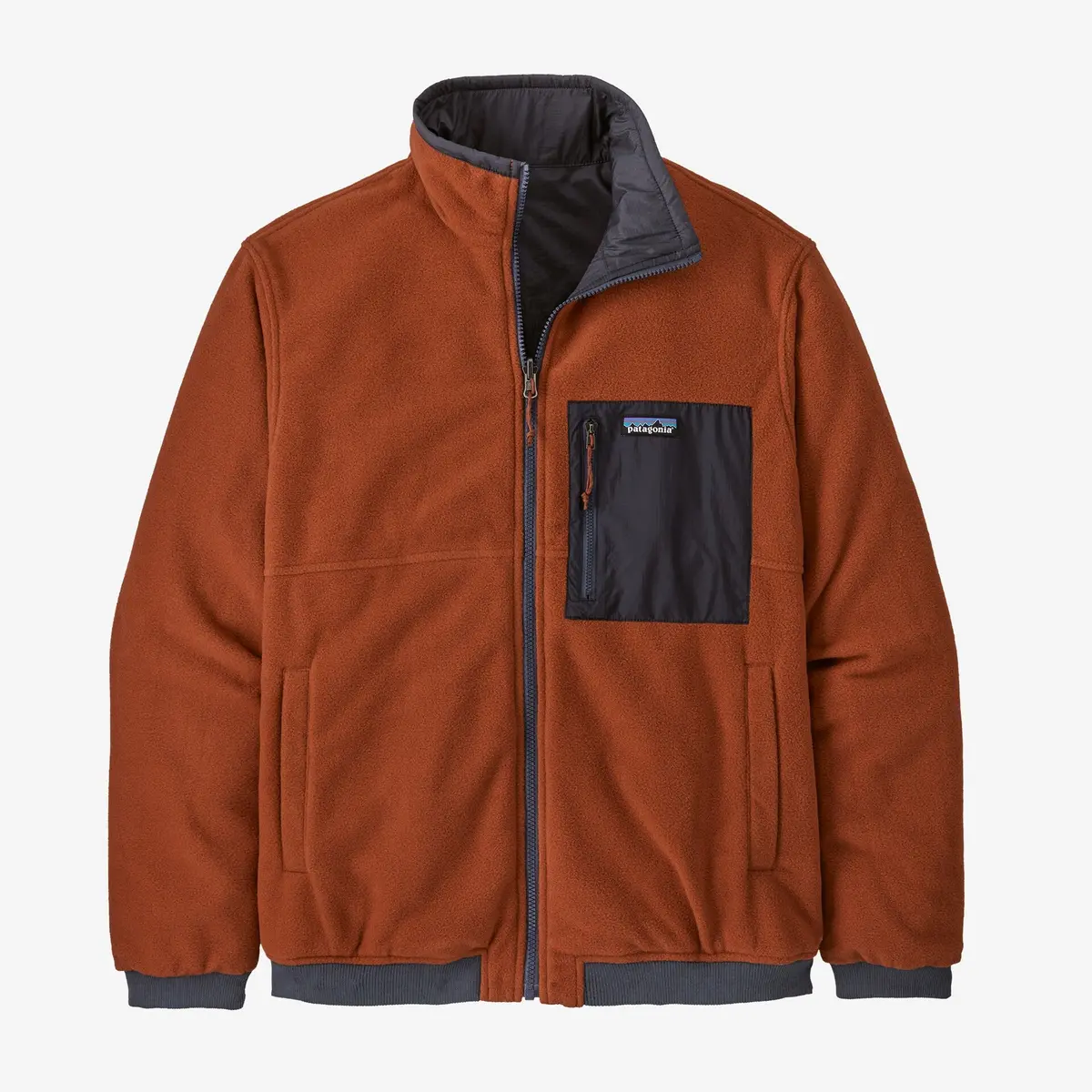 Men's Reversible Shelled Microdini Fleece Jacket 2