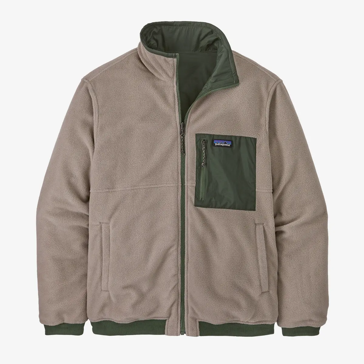 Men's Reversible Shelled Microdini Fleece Jacket 2