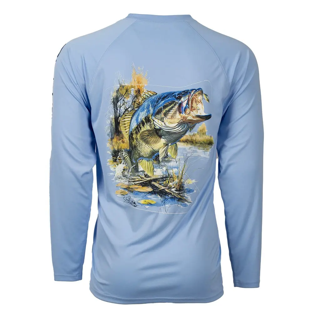 Hook M' Performance Long Sleeve - Bass 1