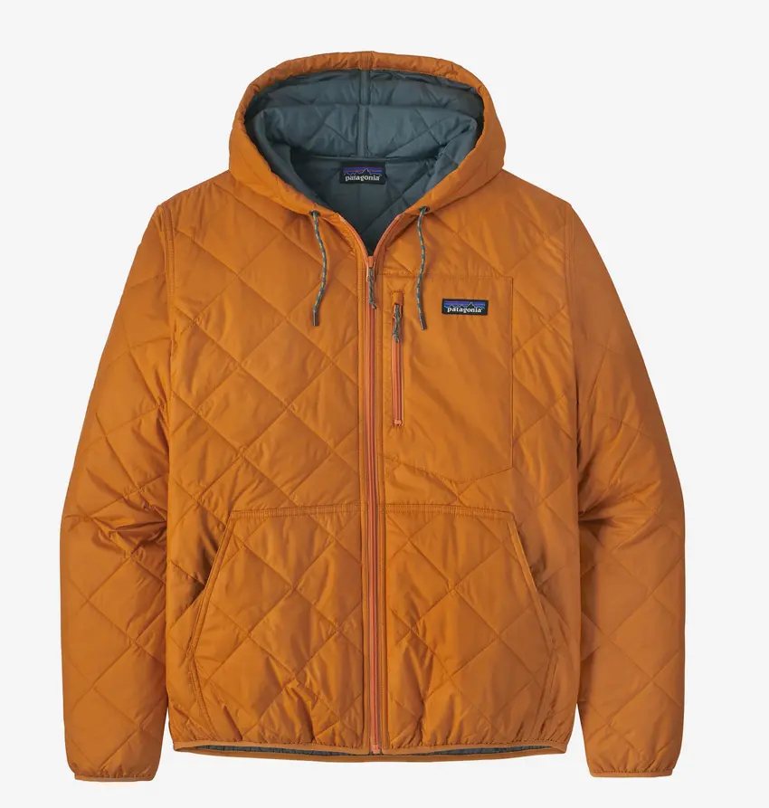 Men's Diamond Quilted Bomber Hoody 1
